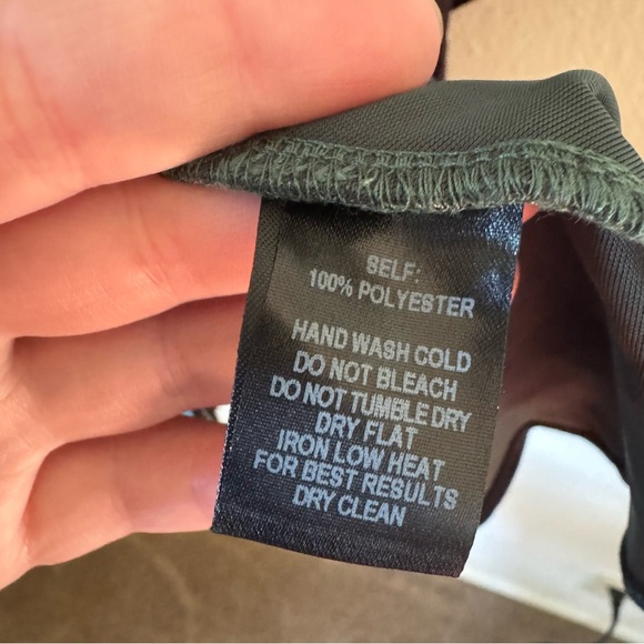 Lulus | Wrapped in Luxe Forest Green Velvet Bell Sleeve Skater Dress - Picture 6 of 8